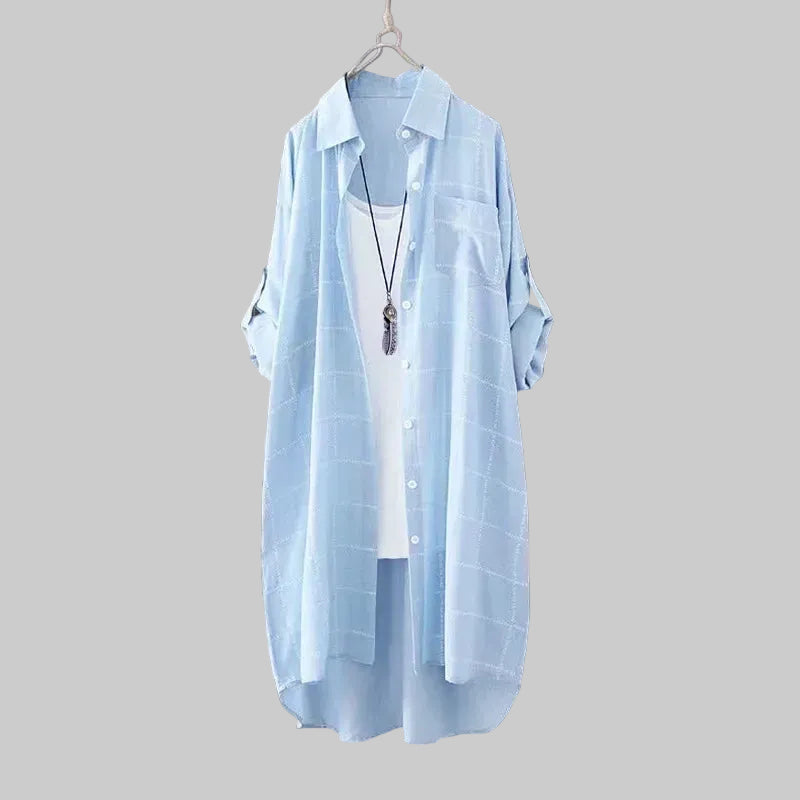 Long Sleeve Blouse Stylish Women's Shirts Korean Dongdaemun 2025 Women's Elegant Blouses Summer Clothes Luxury Clothing