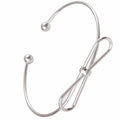 Bow Knot Cuff Bangle Bracelet