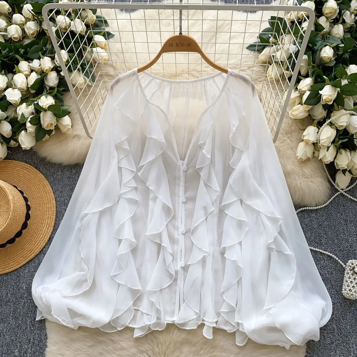 Featherlight Chiffon Blouse