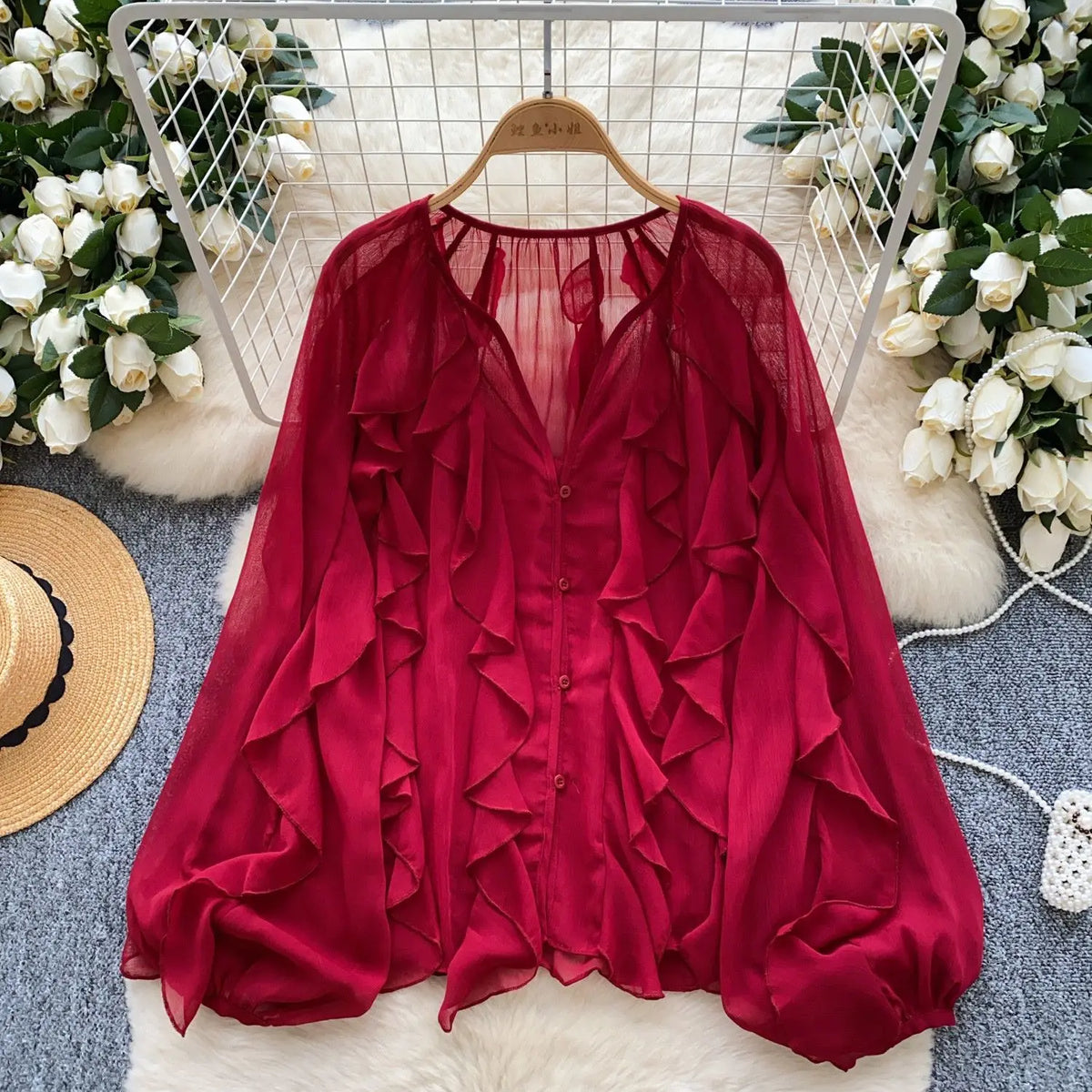 Featherlight Chiffon Blouse