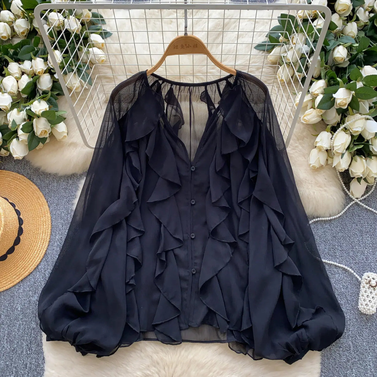 Featherlight Chiffon Blouse